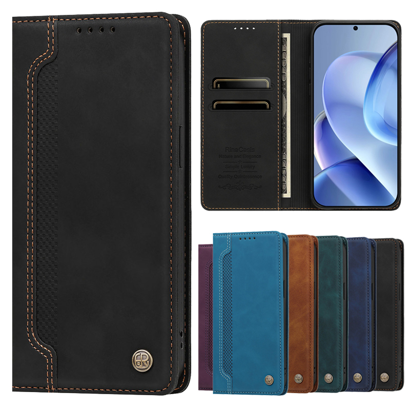 Luxury Bags Kl - MQ153 高級磁石内蔵フリップカバー型スマートフォンケース。OPPO A78、A40、A60 4G、A79、A18、A38、A58、A78、A98 5Gに対応。レザー製ウォレットケース。