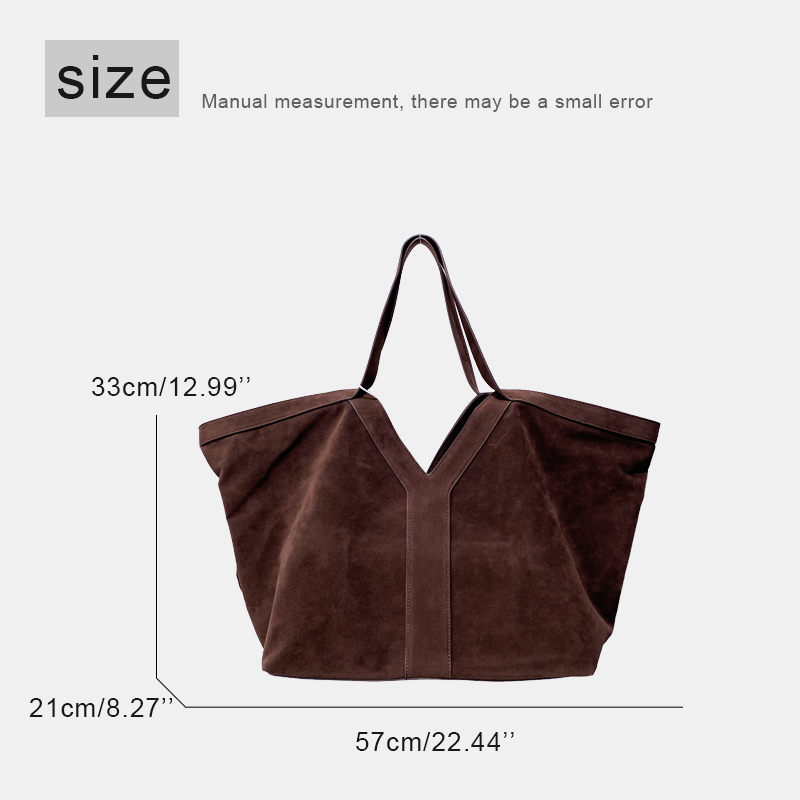特大フェイクスエードトートバッグ レディース 高級デザイナー - Luxury Bags Tote のレビューと価格