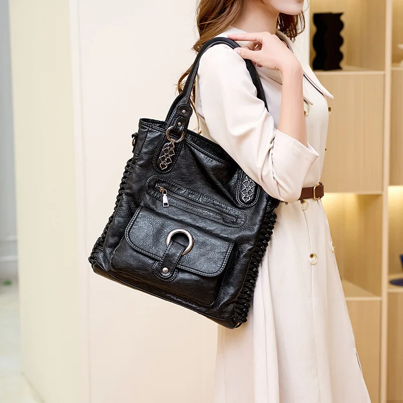 高級感があり、おしゃれな大容量の女の子用バイクバッグ。新しい - Luxury Bags Tote のレビューと価格