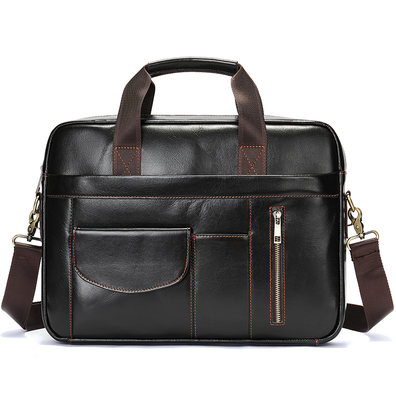 ヴィンテージ本革ブリーフケーストップレイヤー牛革大型メンズレ - Luxury Bags Tote のレビューと価格